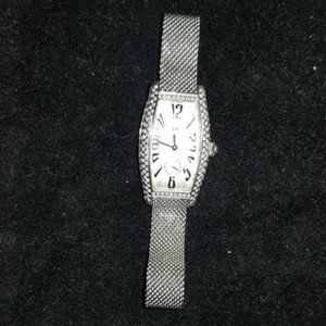 MW Michele Stainless Steel Diamond Coquette Watch